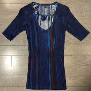 Armani Exchange Short Sleeve Blouse Size XS
